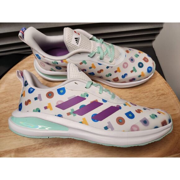 Adidas FortaRun Lego Dots Running Shoes – Youth 7, Unworn - Picture 2 of 6